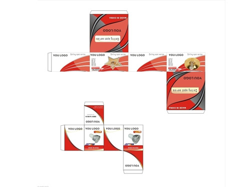 Color box design and printing